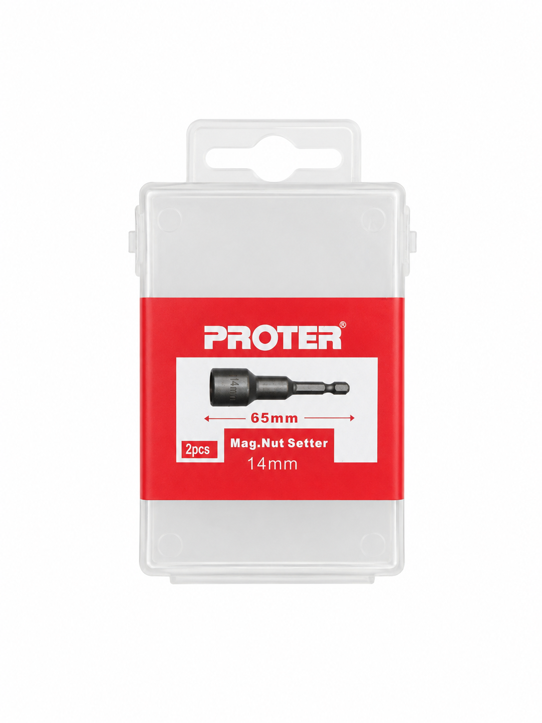 PROTER 14 mm Manyetik Somun Lokması – 65 mm – 2’li