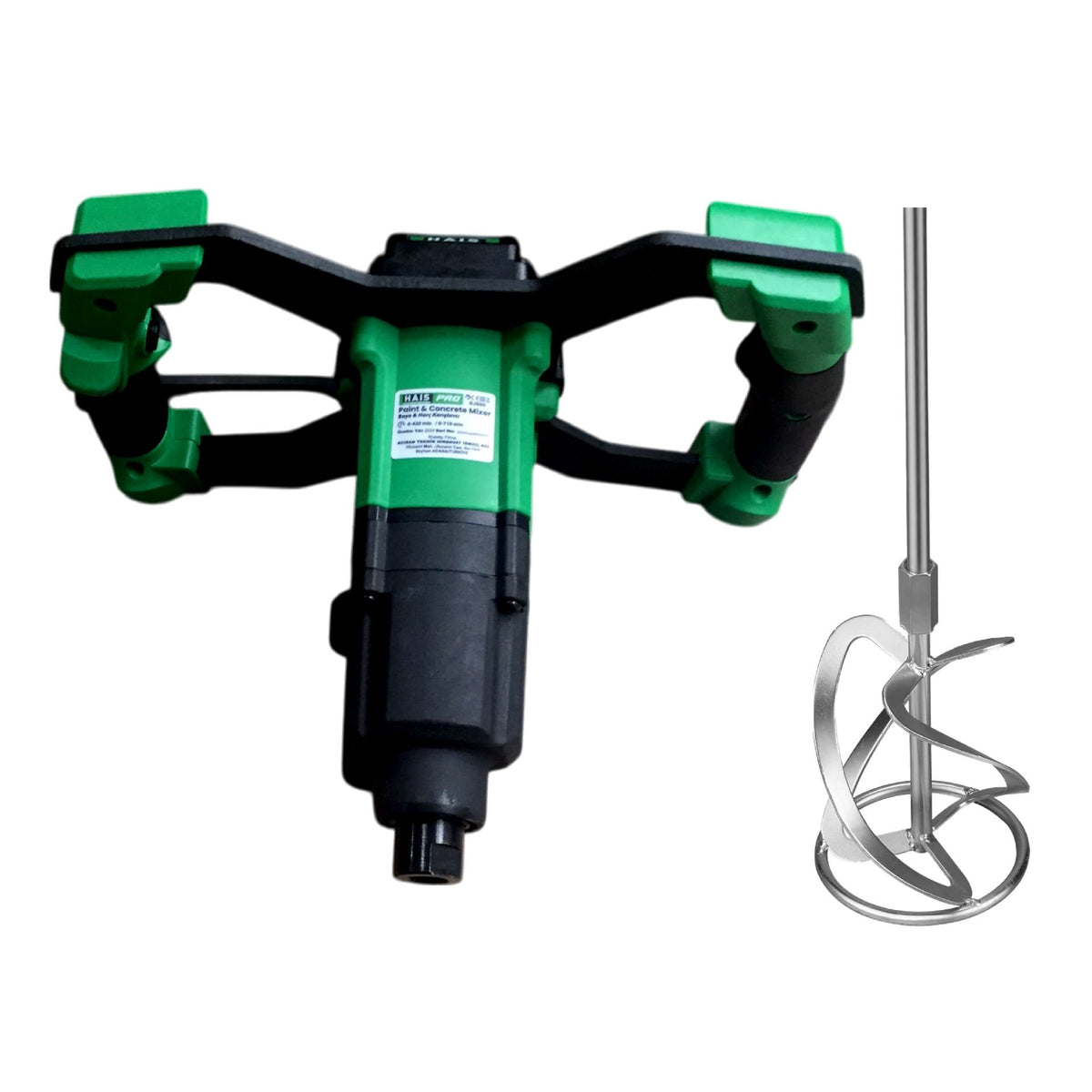 HAIS ZY-HM-1402S 2100W Profesyonel Boya ve Harç Karıştırıcı