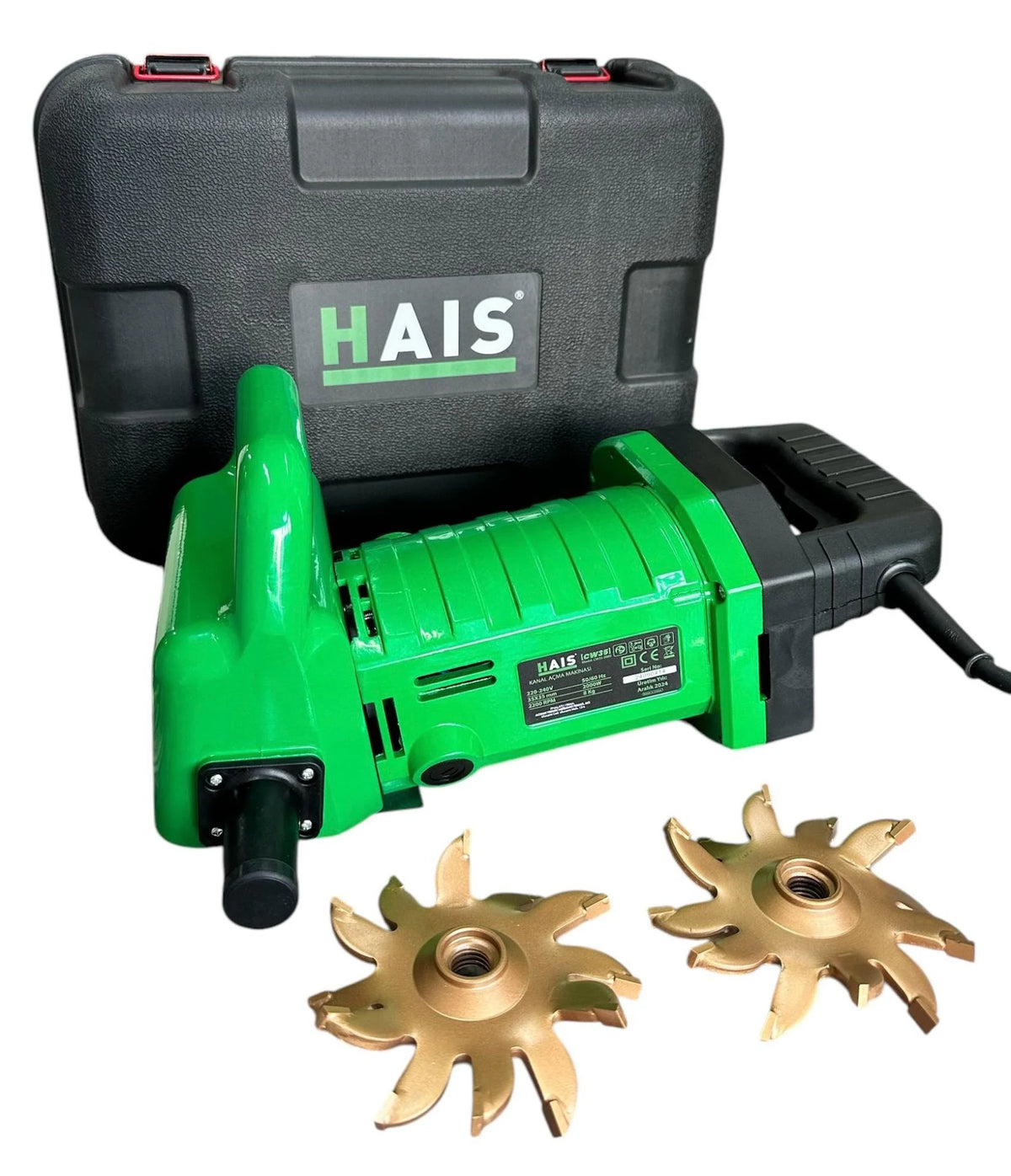 HAIS PRO CW35-2000 2000W Profesyonel Duvar Kanal Açma Makinesi